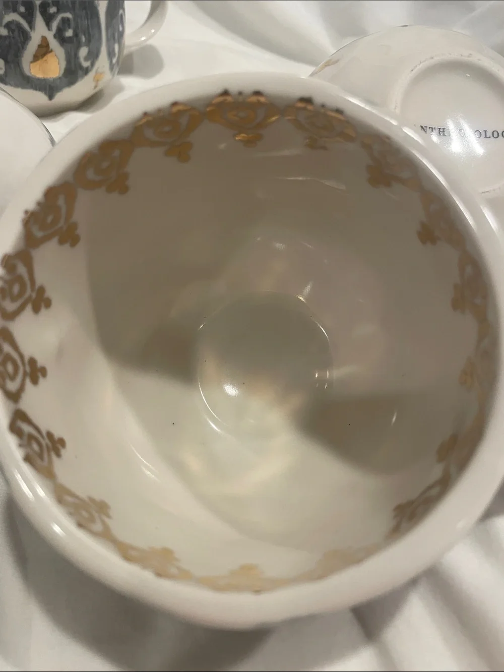 Set of 4 Anthropologie Tanja Mugs